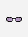 Ana Sunglasses - Black Tortoise Plum