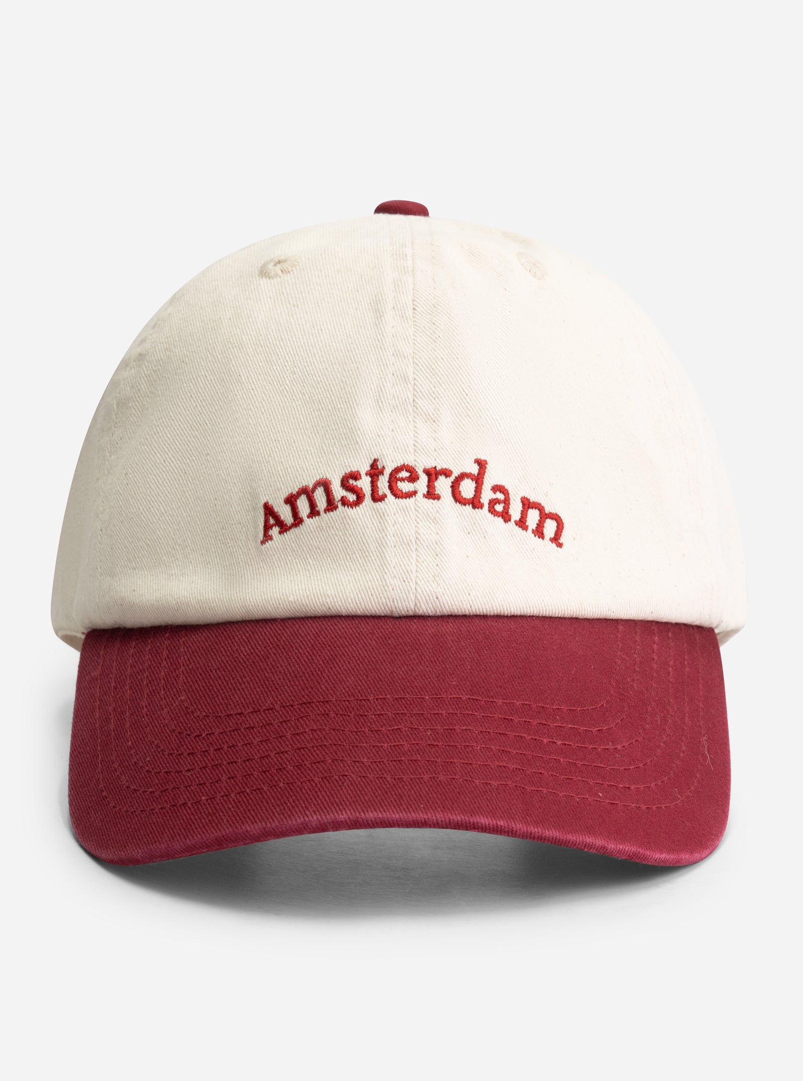 Amsterdam Cap Ecru Red