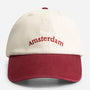 Amsterdam Cap - Ecru Red