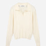 Mila Polo Pullover - Off White