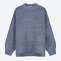 Ellie Crewneck - Blue Melange