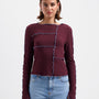 Shannie Top - Burgundy