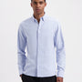 James Brushed Oxford Regular Shirt - Light Blue