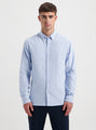 James Oxford Regular Shirt  - Blue