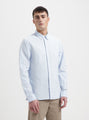 James Oxford Regular Shirt N - Light Blue