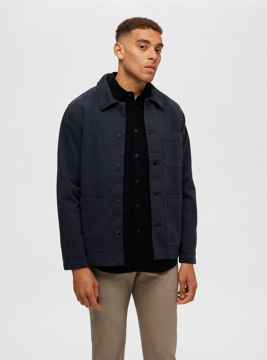 Loose Tony Twill Overshirt - Navy Blazer – WE ARE LABELS